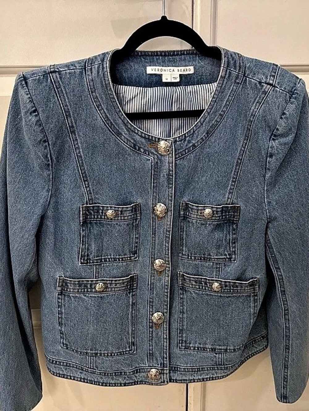 Coldwater Creek Denim Jacket in Blue Like New